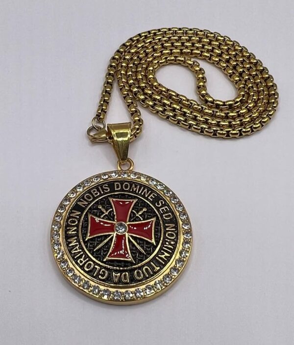 Masonic Knights Templar Pendant - Image 2