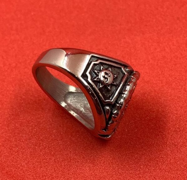 Masonic Square and Compass Ring - Image 8