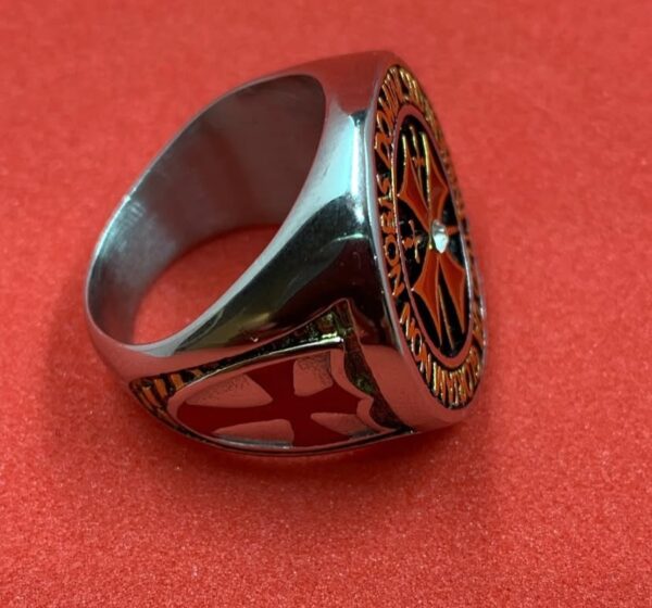 Masonic Square and Compass Ring - Image 3