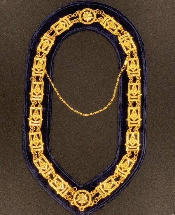 Knights Templer Gold Chain Collar - Image 7