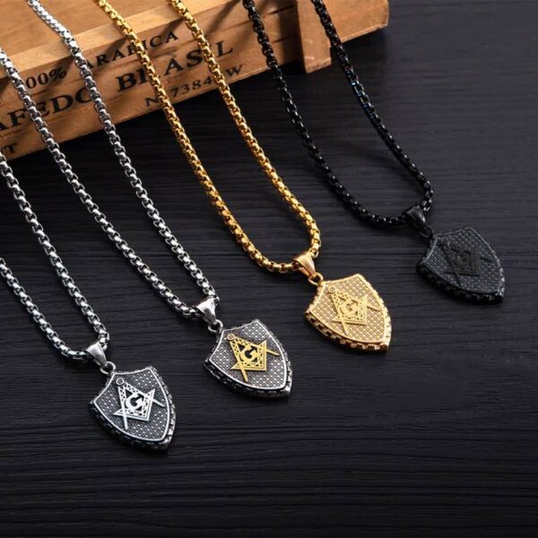 Masonic Tinted Necklace