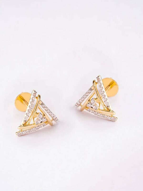 Masonic Gold Earrings - Image 2